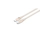 Havit CB6284 - USB Type C to USB Type C cable, 2.0 m (beige)