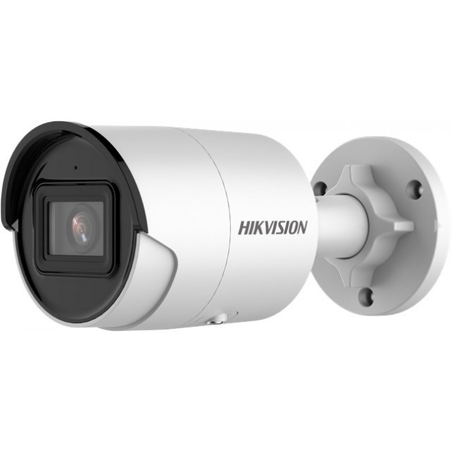 Hikvision IP Camera Powered by DARKFIGHTER DS-2CD2046G2-IU F2.8 Bullet 4 MP 2.8mm Power over Ethernet (PoE) IP67 H.265+ Micro SD, Max. 256 GB