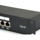 Equip 16-Port Cat.6 Shielded Patch Panel, Black