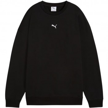 Bluza damska Puma ESS Oversized Crew TR czarna 685401 01 M