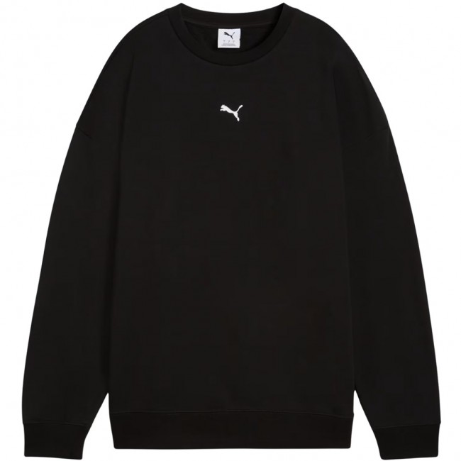 Bluza damska Puma ESS Oversized Crew TR czarna 685401 01 M