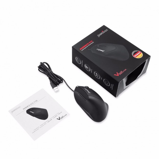 Perixx PERIMICE-515 II mouse Office Right-hand USB Type-A Optical 1600 DPI