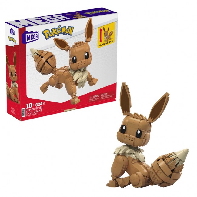 MEGA Pok mon Construx Jumbo Eevee Building Set MEGA Pok mon Construx Jumbo Eevee Building Set