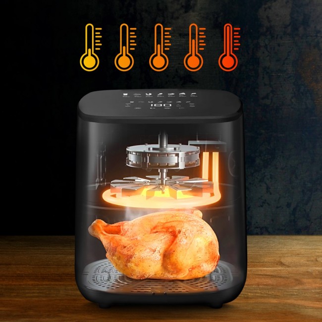 Extralink Home SJ-500 5L Single 1500 W Hot air fryer Black