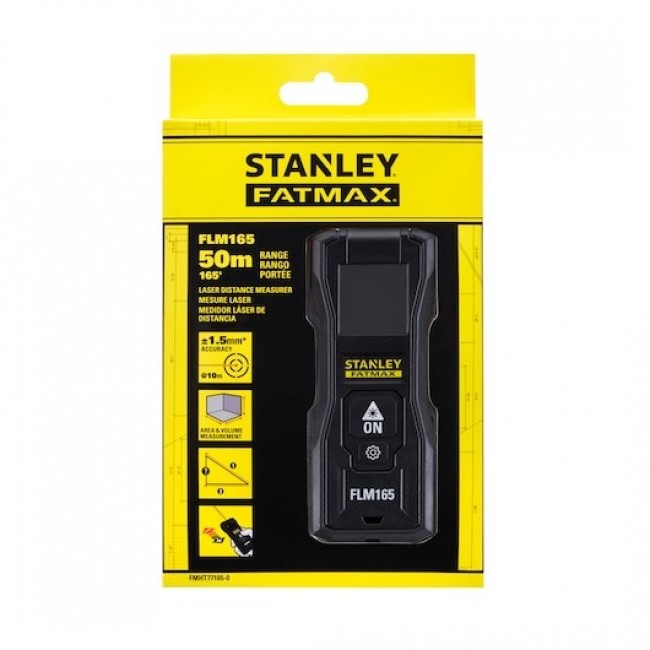 Stanley FATMAX FMHT77165-0 distance meter Laser distance meter Black 50 m