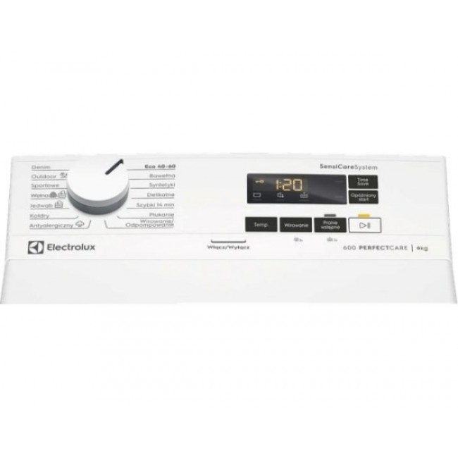 Electrolux SensiCare 600 EW6TA1605BP Top-loading washing machine 6 kg White