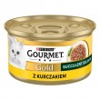 PURINA Gourmet Gold Succulent Delights Chicken - wet cat food - 85g PURINA Gourmet Gold Succulent Delights Chicken - wet cat food - 85g