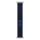 Apple 49mm Blue Trail Loop - S/M - Natural Titanium Finish