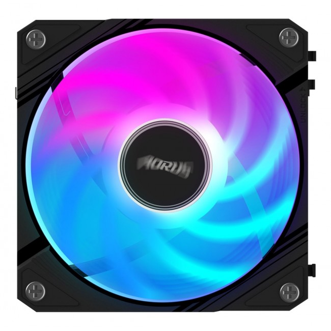GIGABYTE AORUS EZ CHAIN FAN 120 Motherboard 12 cm Black 1 pc(s) GIGABYTE AORUS EZ CHAIN FAN 120 Motherboard 12 cm Black 1 pc(s)