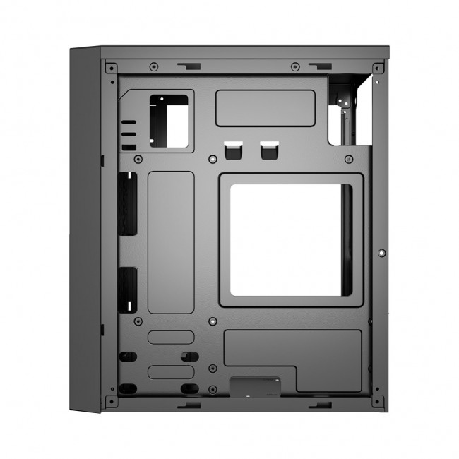 Gembird CCC-FC-K170-600W Office computer case Fornax K170, mATX, black + 600W 80PLUS bronze PSU