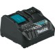 Makita Charger DC18RE, dual-port LXT+CXT Makita Charger DC18RE, dual-port LXT+CXT