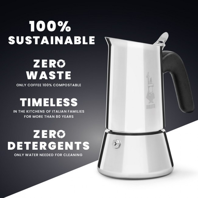 Bialetti Venus box Moka pot 0.2 L Silver Bialetti Venus box Moka pot 0.2 L Silver