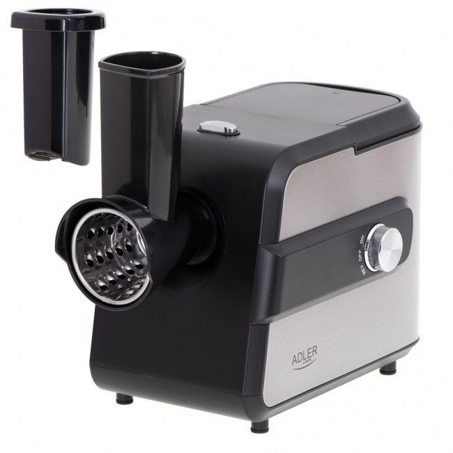 Adler AD 4813 mincer 2000 W Black, Silver Adler AD 4813 mincer 2000 W Black, Silver