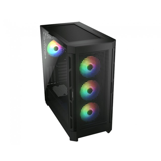 COUGAR Midi Tower Case Duoface Pro ARGB, Black