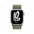 Apple MPHX3ZM/A smart wearable accessory Band White, Green Nylon