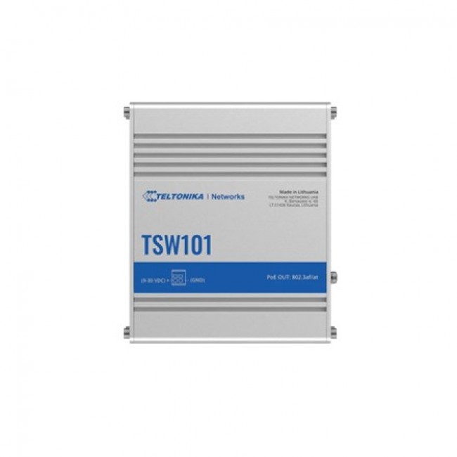 Teltonika TSW101 Gigabit Ethernet (10/100/1000) Power over Ethernet (PoE) Metallic