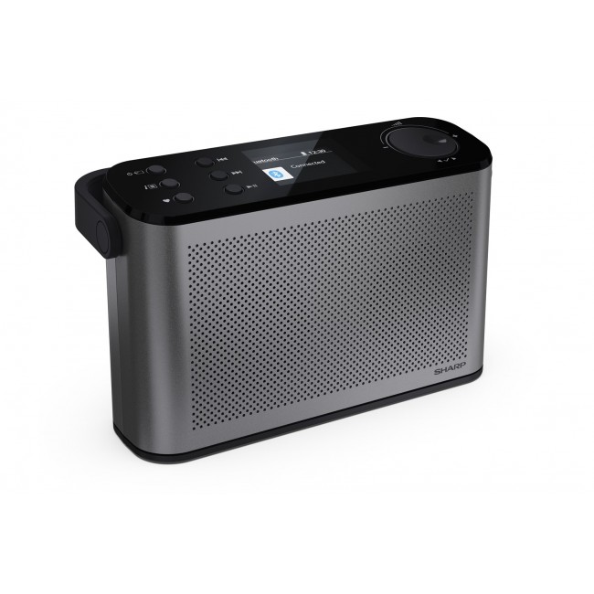Sharp OSAKA Portable Analog & digital Grey