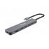 Equip USB-C 6 in 1 Multifunctional Adapter, HDMI 4K/30Hz, USB-C x 4 , USB-A x 1, 5Gbps, 100W USB PD