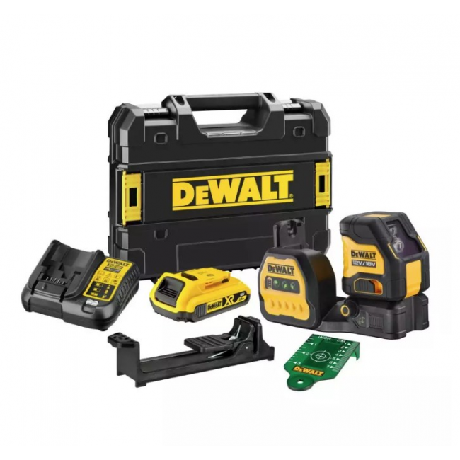 DEWALT Kreuzlinien-Laser Gruen, 18V DEWALT Kreuzlinien-Laser Gruen, 18V