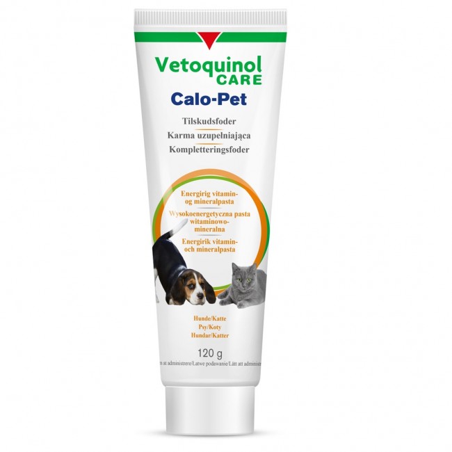 VETOQUINOL Calo-Pet - vitamin paste for dog and cat 120g