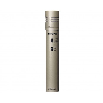 Shure KSM137/SL microphone Gold Studio microphone