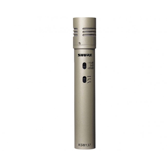 Shure KSM137/SL microphone Gold Studio microphone