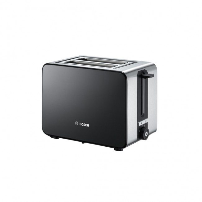 Bosch TAT7203 toaster 2 slice(s) 1050 W Black, Stainless steel Bosch TAT7203 toaster 2 slice(s) 1050 W Black, Stainless steel