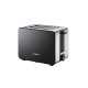 Bosch TAT7203 toaster 2 slice(s) 1050 W Black, Stainless steel Bosch TAT7203 toaster 2 slice(s) 1050 W Black, Stainless steel