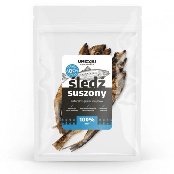 UNISZKI Dried herring dog treat 50 g