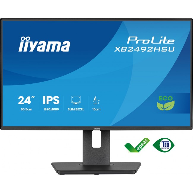 iiyama ProLite XB2492HSU-B1 computer monitor 61 cm (24 iiyama ProLite XB2492HSU-B1 computer monitor 61 cm (24