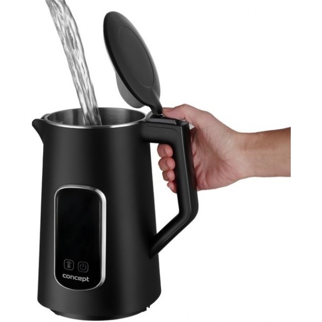 Concept RK-3385 Electric kettle 1.7 L 2200 W Black