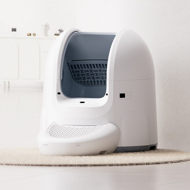 SPONGE Pet Litter Box - self-cleaning litter box