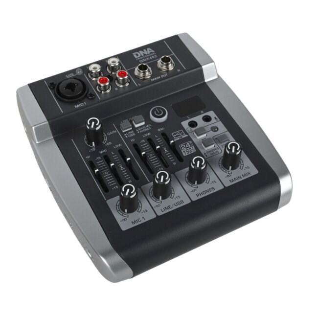 DNA Professional QMX402 - analogue audio mixer with Bluetooth DNA Professional QMX402 - analogue audio mixer with Bluetooth