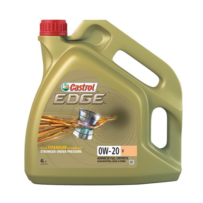 Engine oil Edge Titanium FST 0W-20, 4 l