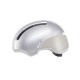 HJC CALIDO PLUS Silver Cycling Helmet, PEARL GREYISH SILVER, Size S