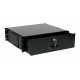 Equip Lockable Drawer 19', 3U, RAL9005 Black