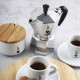 Bialetti Moka Express Moka pot 0.55 L Black, Silver