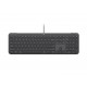 Logitech Signature Slim Wired K620 For Business keyboard Universal USB QWERTZ German Graphite