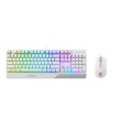 MSI VIGOR GK30 COMBO WHITE MEMchanical Gaming Keyboard + Gaming Mouse Bundle 'UK Layout, 6-Zone RGB Lighting Keyboard, Dual-Zone RGB Lighting Mouse, 5000 DPI Optical Sensor, Center' MSI VIGOR GK30 COMBO WHITE MEMchanical Gaming Keyboard + Gaming Mouse Bundle 'UK Layout, 6-Zone RGB Lighting Keyboard, Dual-Zone RGB Lighting Mouse, 5000 DPI Optical Sensor, Center'