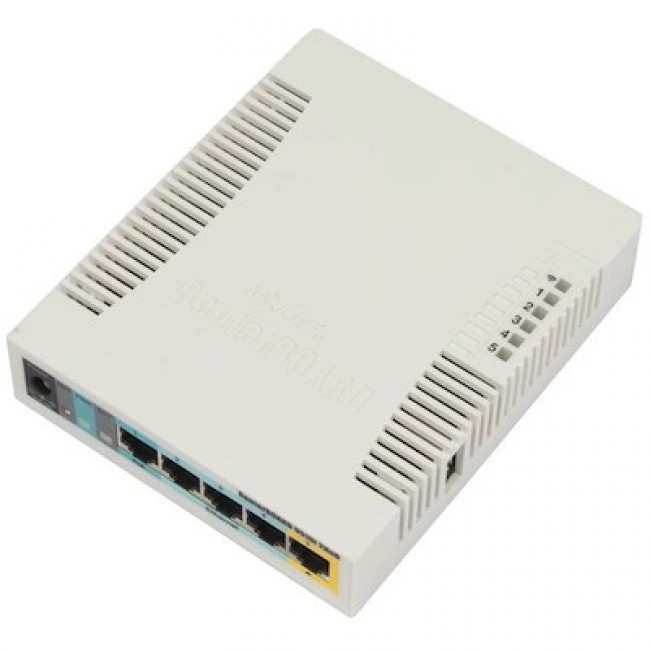 Mikrotik RB951Ui-2HnD White PoE Support Mikrotik RB951Ui-2HnD White PoE Support