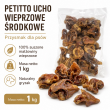 PETITTO medium pig ear Mono - treat for dogs - 1 kg