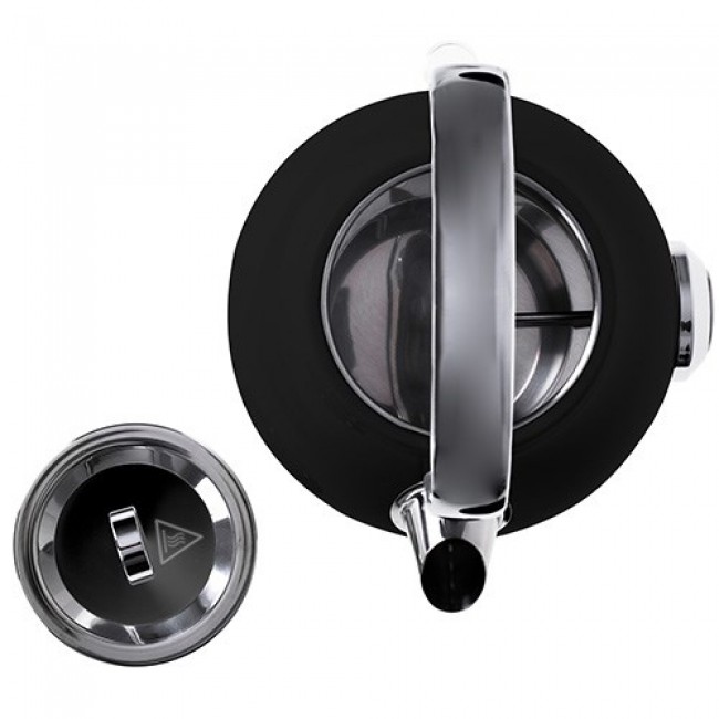 Adler AD 1346B electric kettle 1.7 L 2200 W Black, Metallic Adler AD 1346B electric kettle 1.7 L 2200 W Black, Metallic