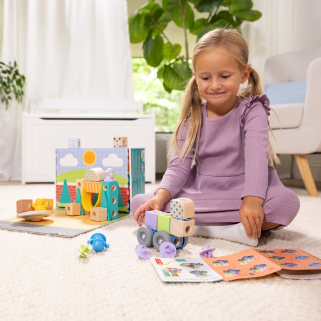 Melissa & Doug MDT BBN Blockables Town Pyst GML
