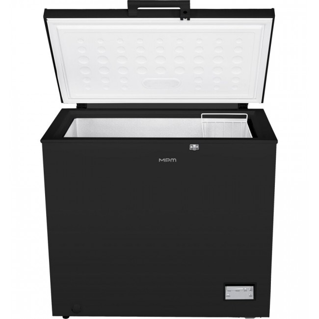 Chest freezer MPM-206-SK-18, capacity 198 L, 91 85 cm, inverter compressor, black