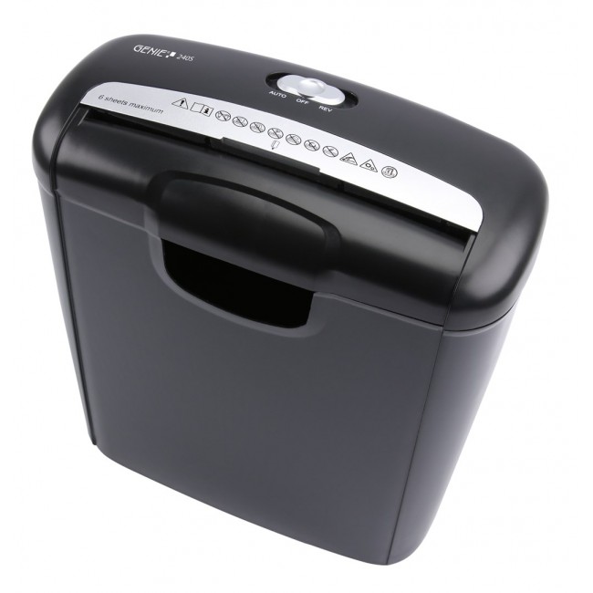 Genie 240 S paper shredder Strip shredding 72 dB Black