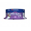 Verbatim 43667 blank DVD 8.5 GB DVD+R DL 25 pc(s) Verbatim 43667 blank DVD 8.5 GB DVD+R DL 25 pc(s)
