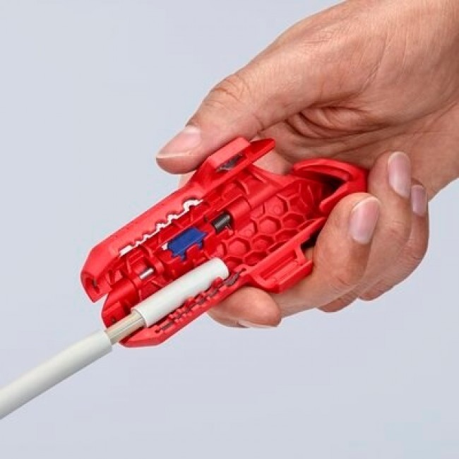 Knipex 16 95 03 SB cable stripper Blue, Red