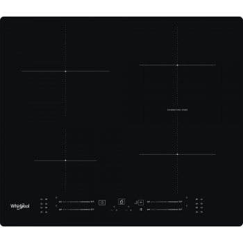 Whirlpool WB S2560 NE Black Built-in 59 cm Zone induction hob 4 zone(s)