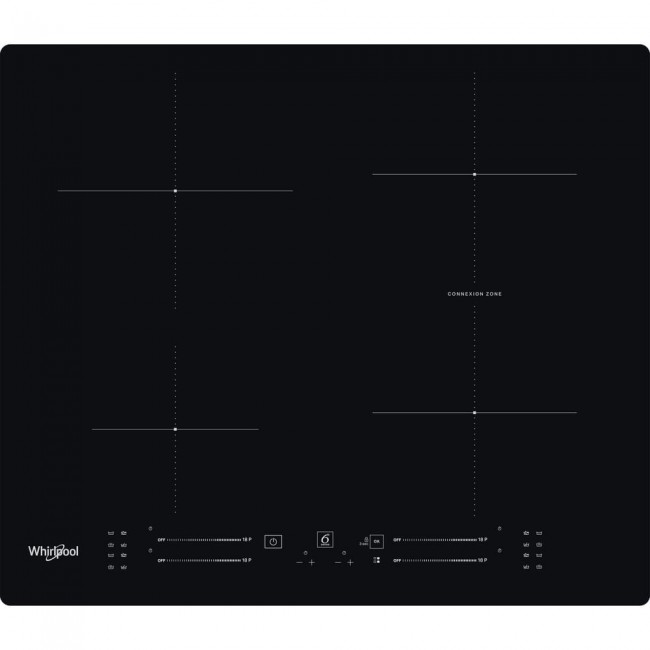 Whirlpool WB S2560 NE Black Built-in 59 cm Zone induction hob 4 zone(s) Whirlpool WB S2560 NE Black Built-in 59 cm Zone induction hob 4 zone(s)