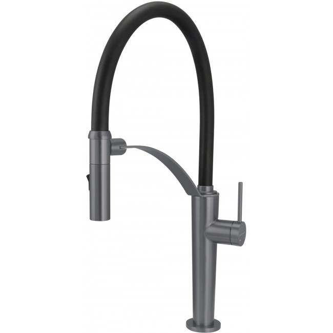 Kitchen faucet with flexible spout - 2 types of spray